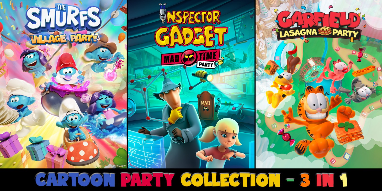 Cartoon Party Collection 3 in 1 (PS4 Account)