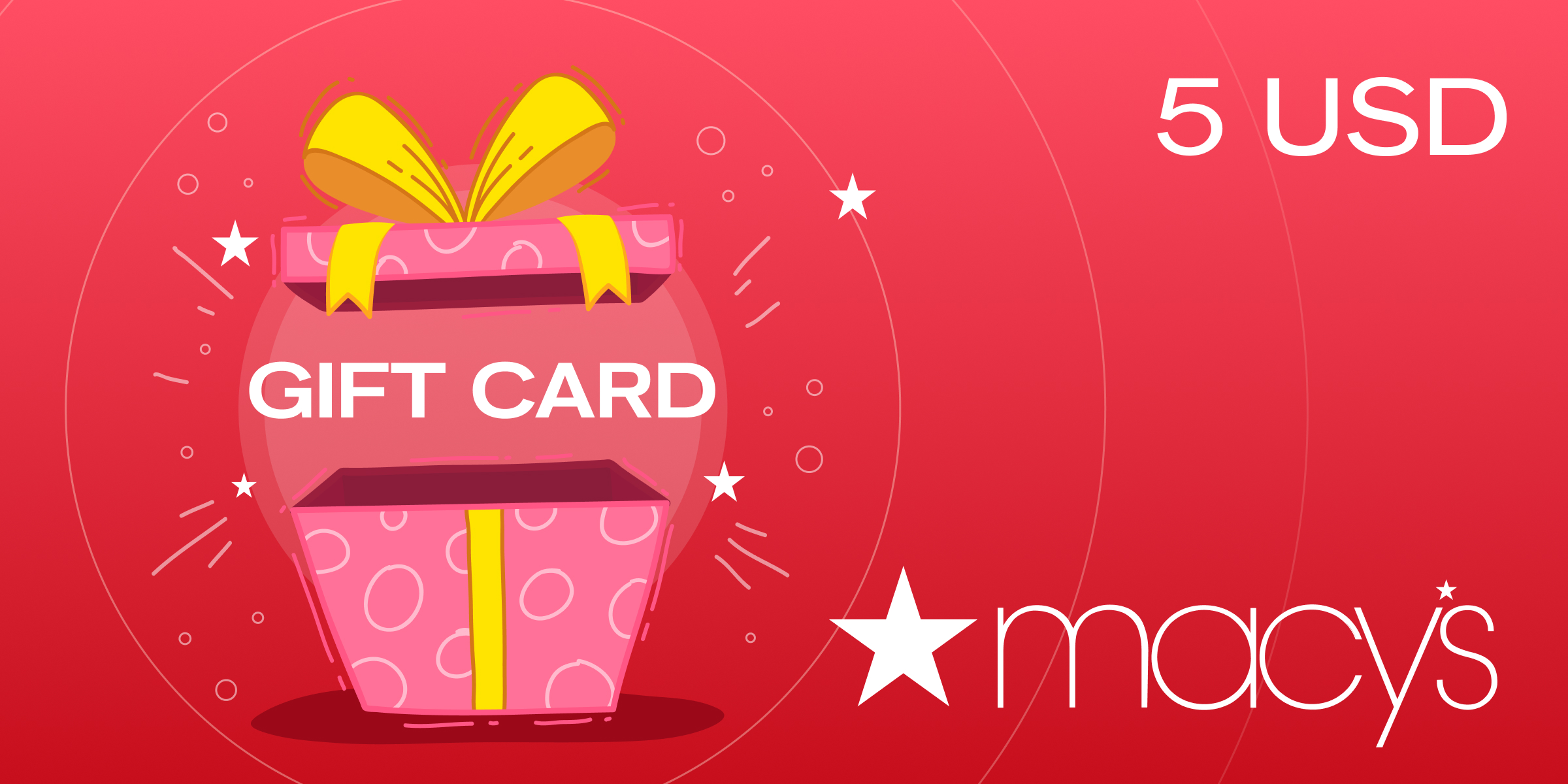 Macys Gift Card 5 USD