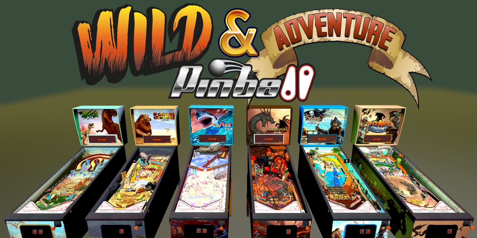 Wild and Adventure Pinball (PS5 Account)