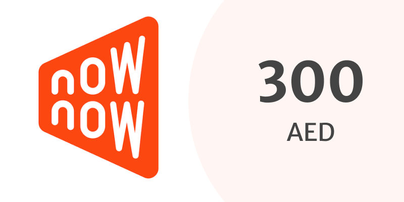 NowNow GIft Card 300 AED