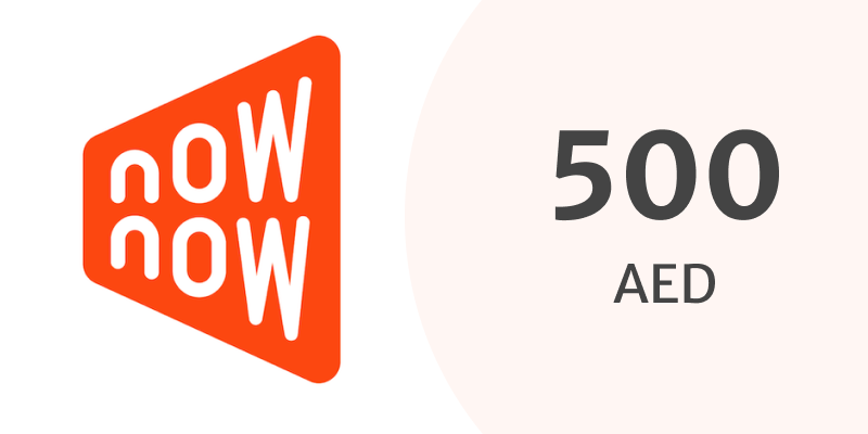 NowNow GIft Card 500 AED