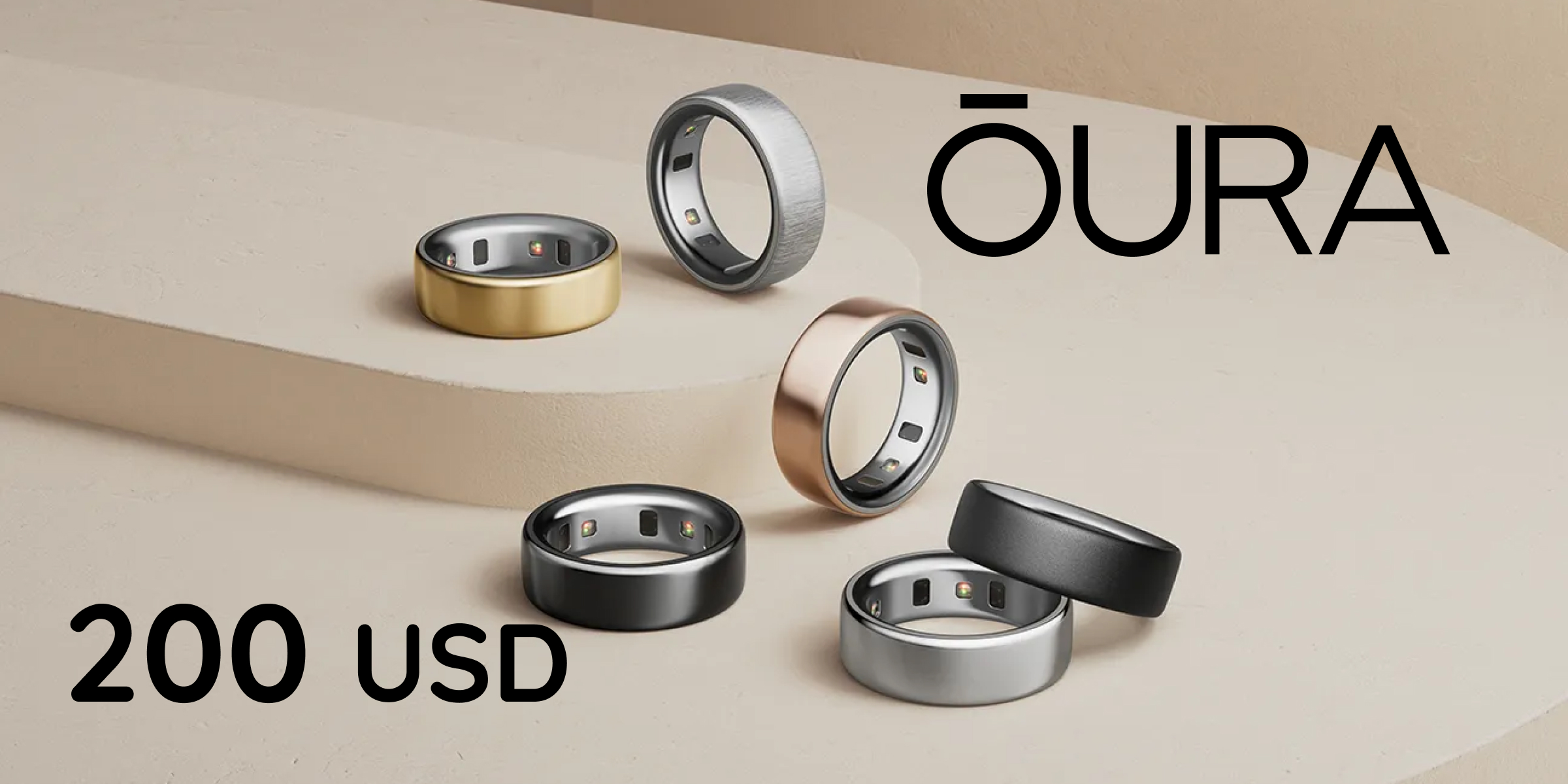 Oura Ring 200 USD