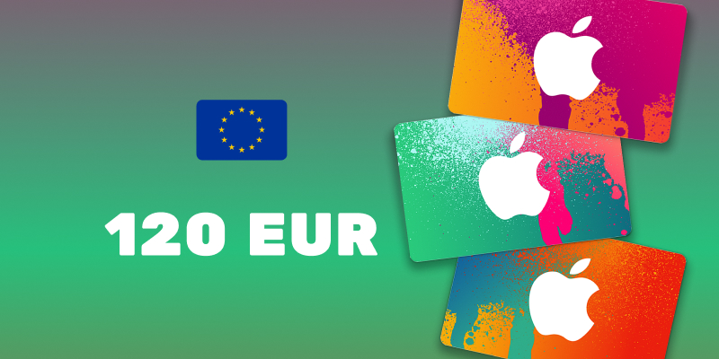 Apple iTunes Gift Card 120 EUR
