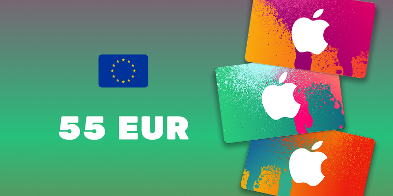 Apple iTunes Gift Card 55 EUR