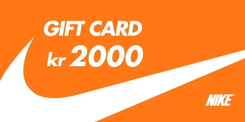 Nike Store Gift Card 2000 SEK