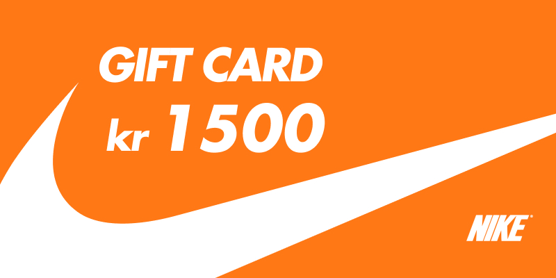 Nike Store Gift Card 1500 SEK