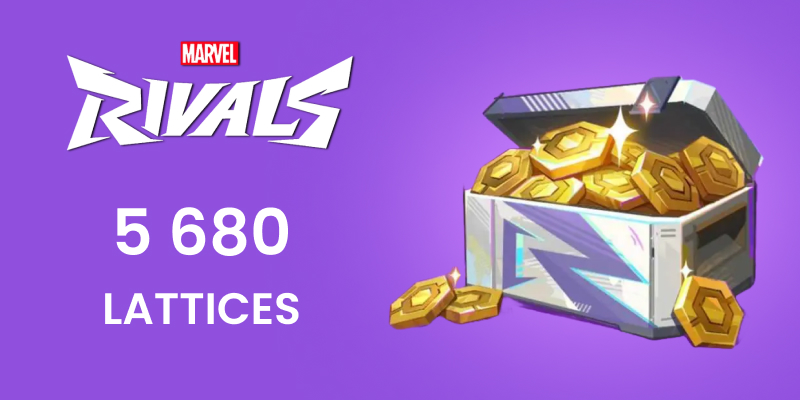 Marvel Rivals 5680 Lattices (PS5)