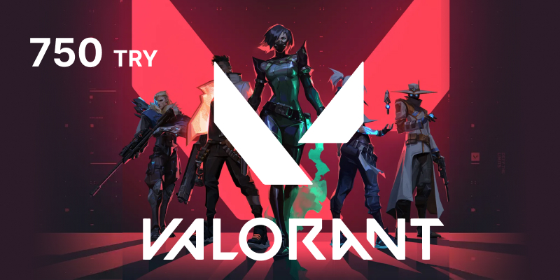 VALORANT Gift Card 750 TRY