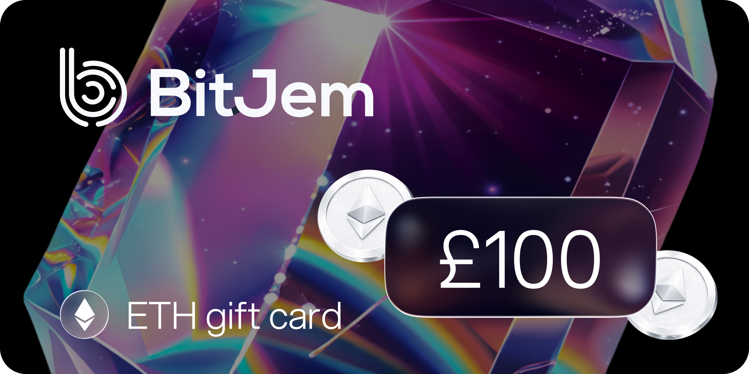 BitJem ETH Gift Card 100 GBP