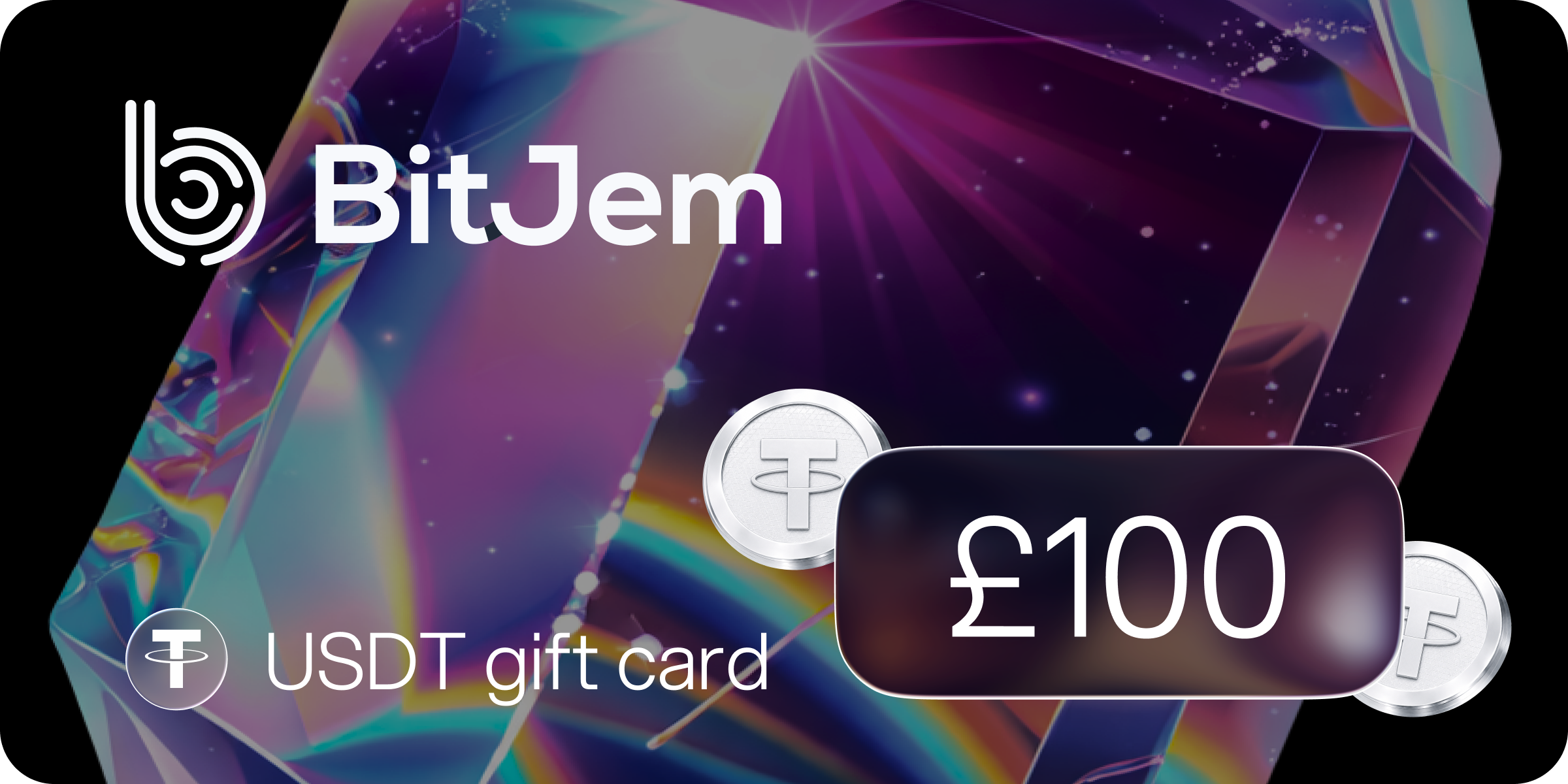 Bitjem USDT Gift Card 100 GBP