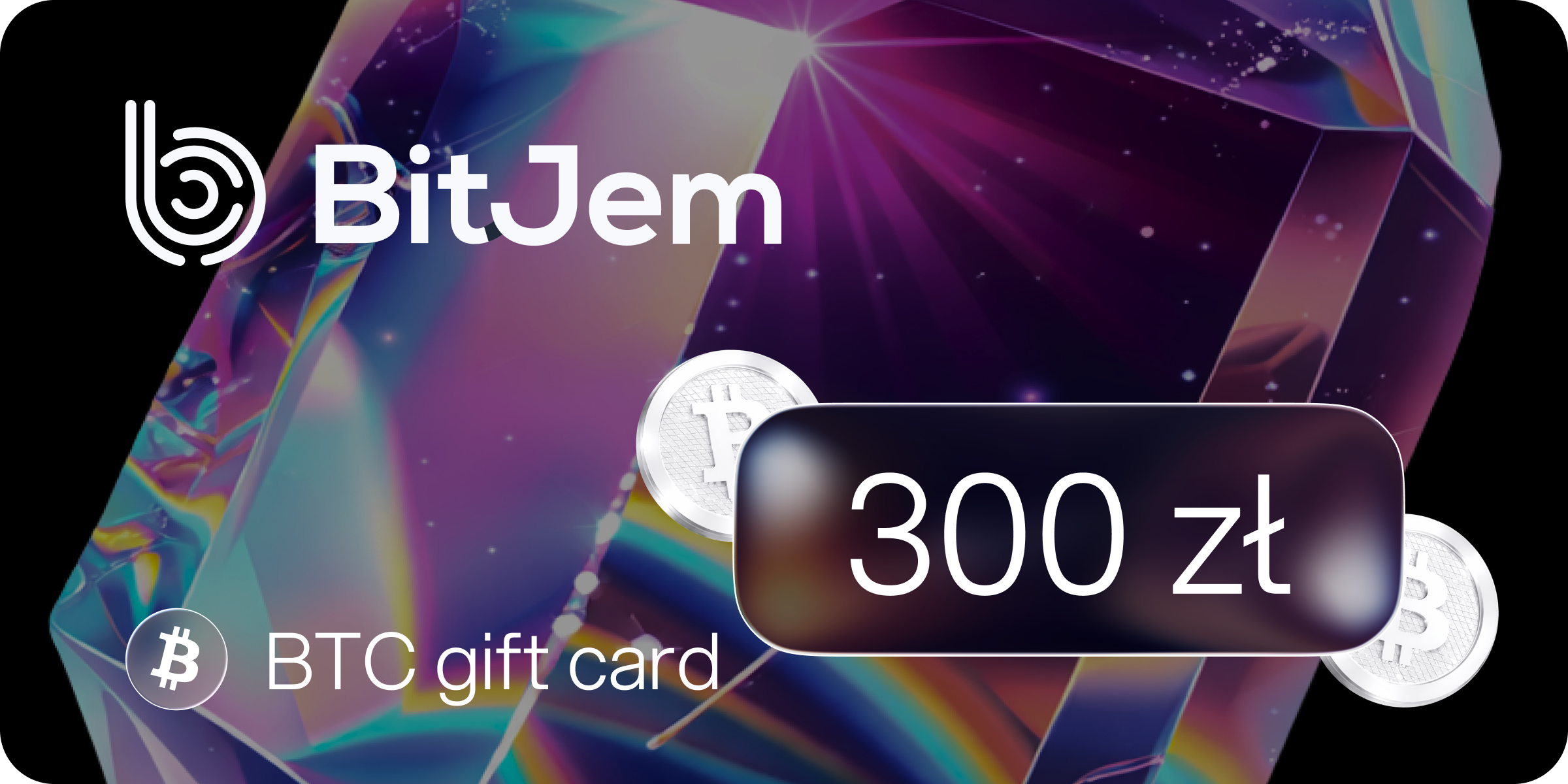 BitJem Bitcoin Gift Card 300 PLN