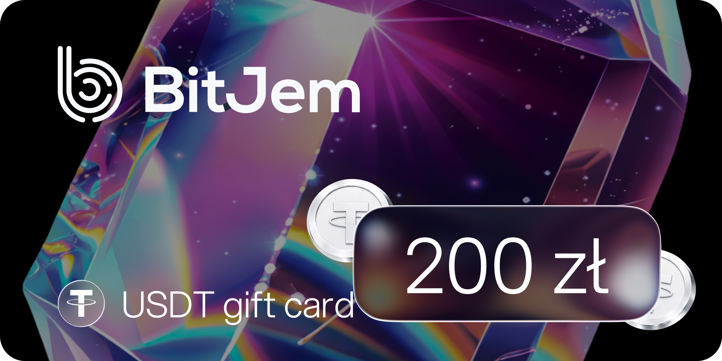 Bitjem USDT Gift Card 200 PLN
