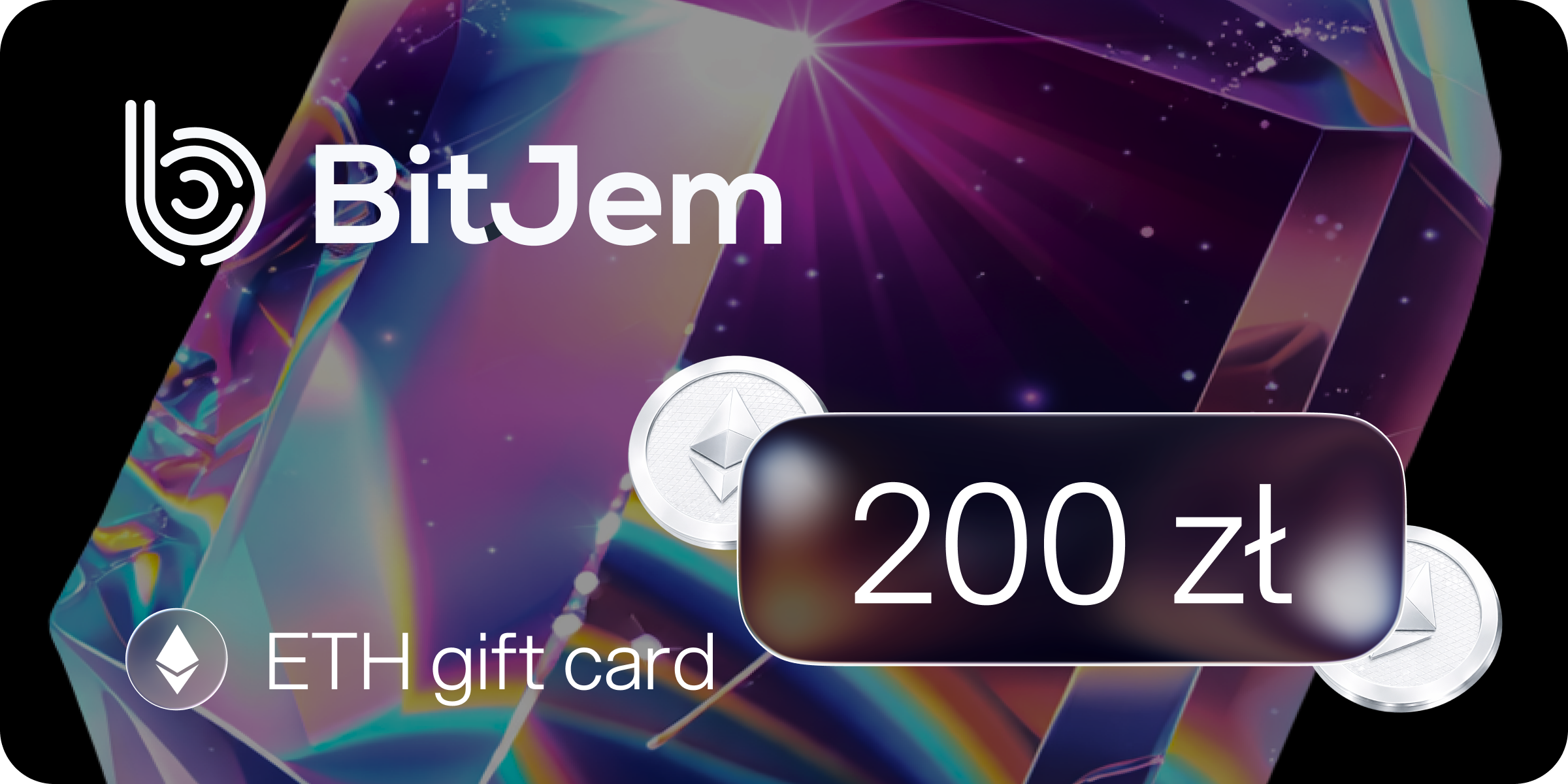 BitJem ETH Gift Card 200 PLN
