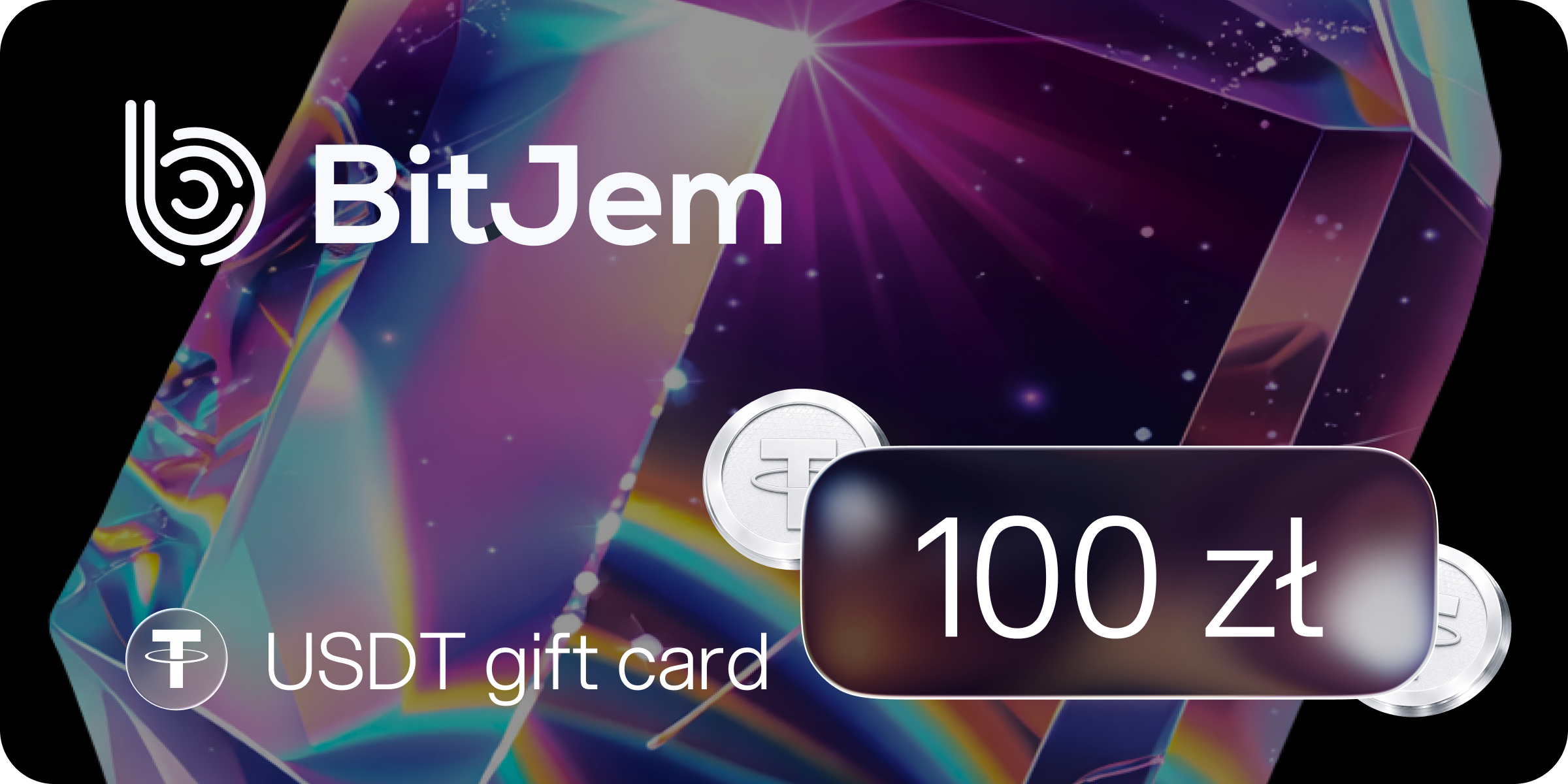 Bitjem USDT Gift Card 100 PLN