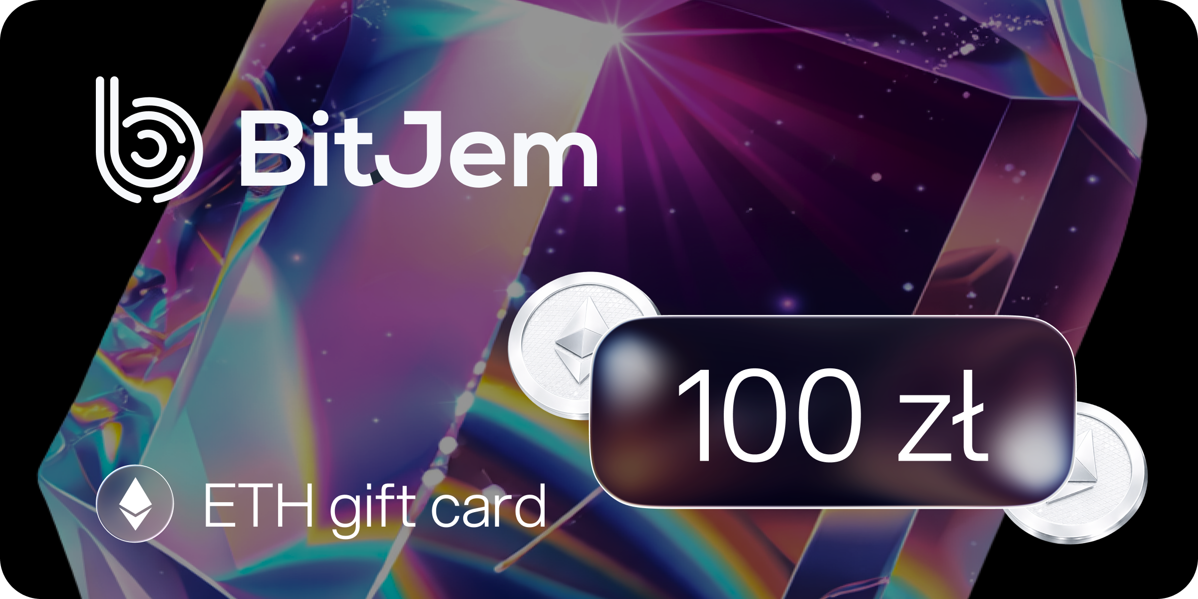 BitJem ETH Gift Card 100 PLN