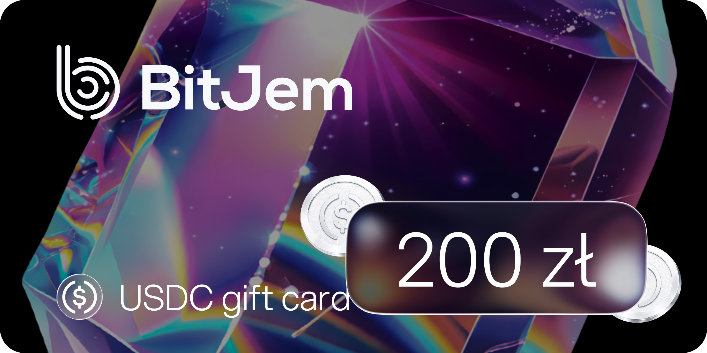 BitJem USDC Gift Card 200 PLN