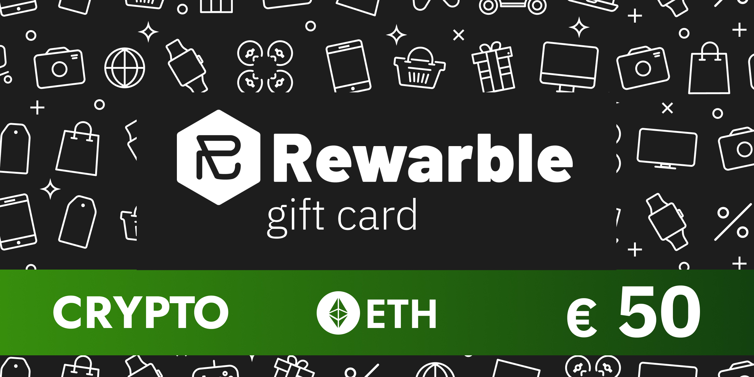 Rewarble Crypto Gift Card ETH 50 EUR
