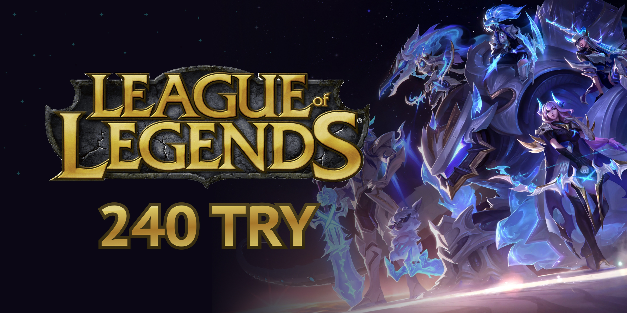 League of Legends Gift Card 240 TRY