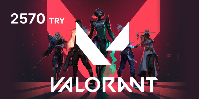 VALORANT Gift Card 2570 TRY