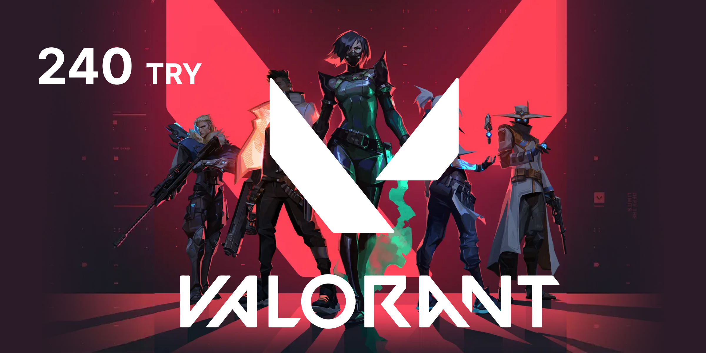 VALORANT Gift Card 240 TRY