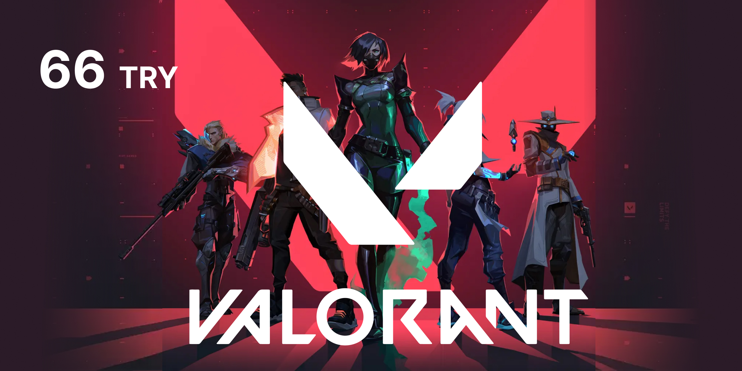 VALORANT Gift Card 66 TRY