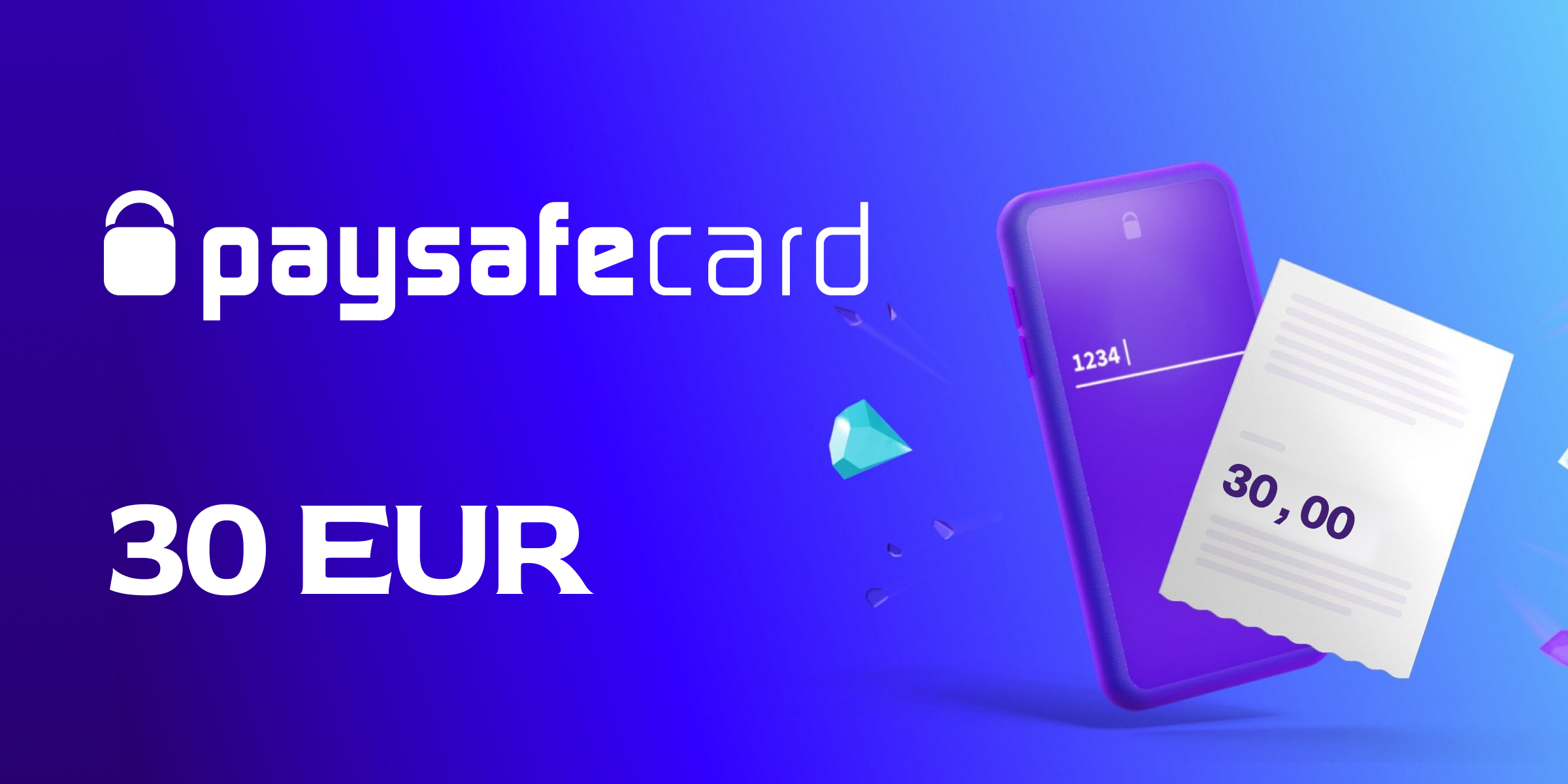 PaysafeCard 30 EUR