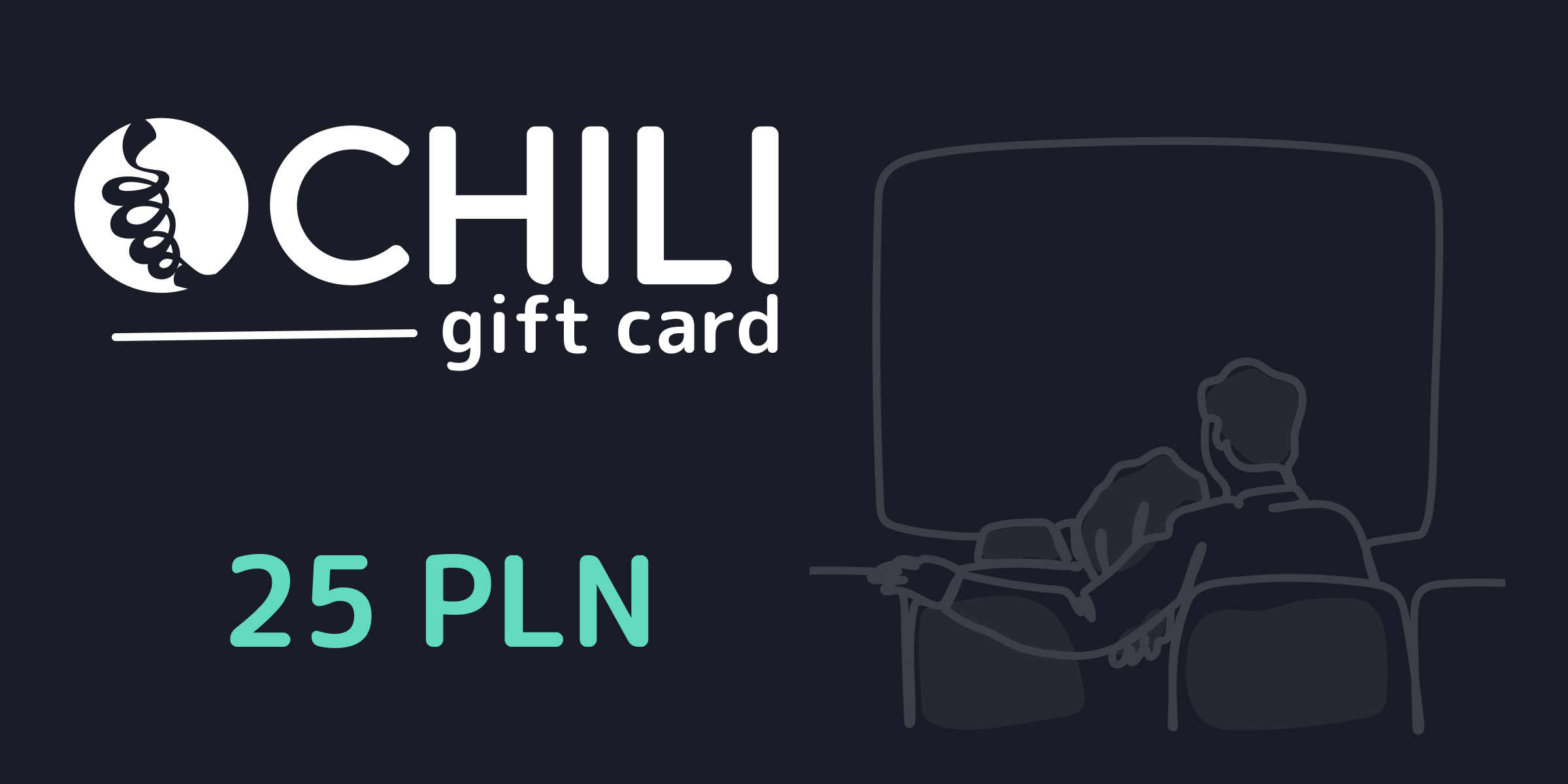CHILI Gift Card 25 PLN