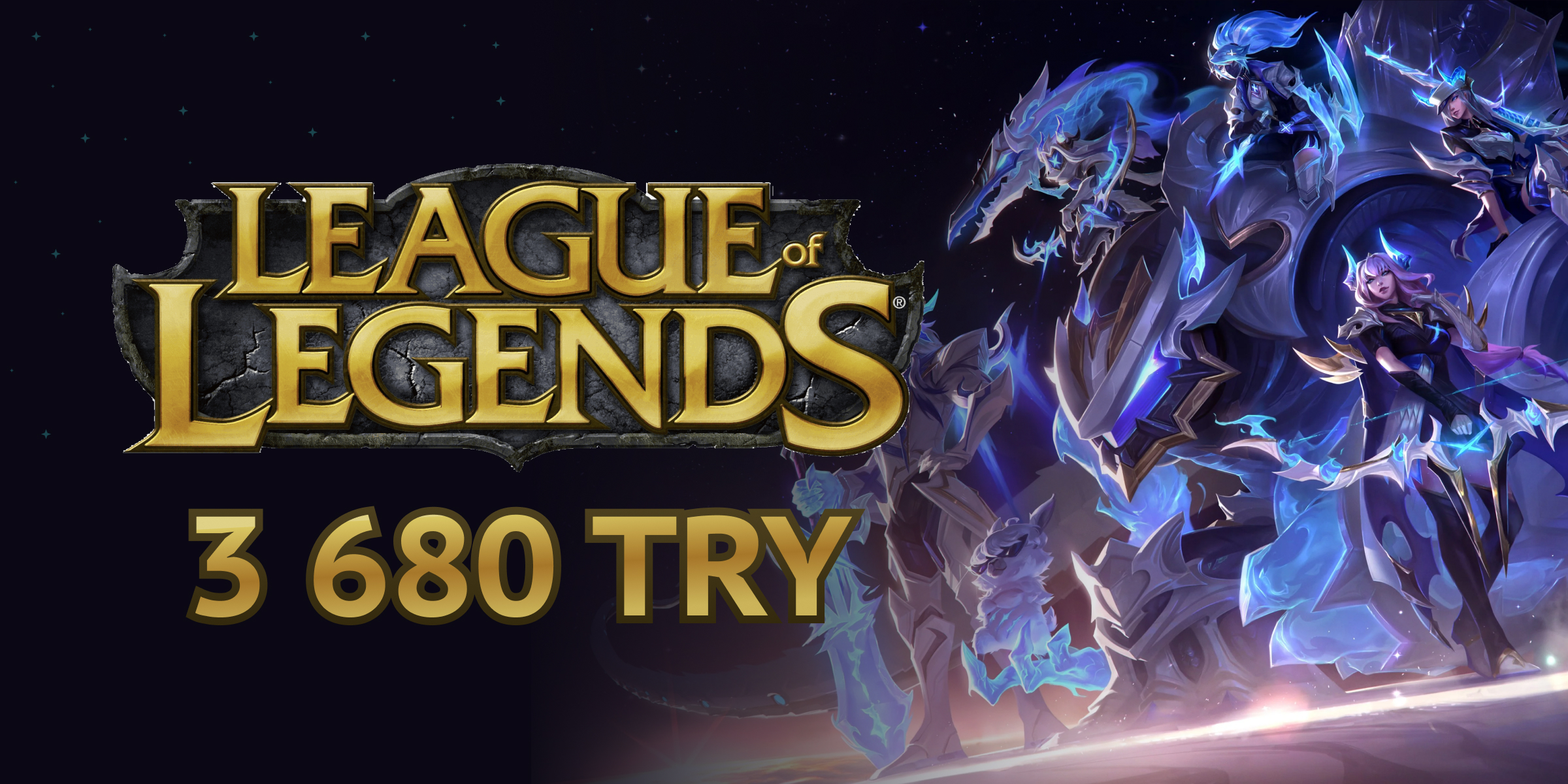 League of Legends Gift Card 3680 TRY
