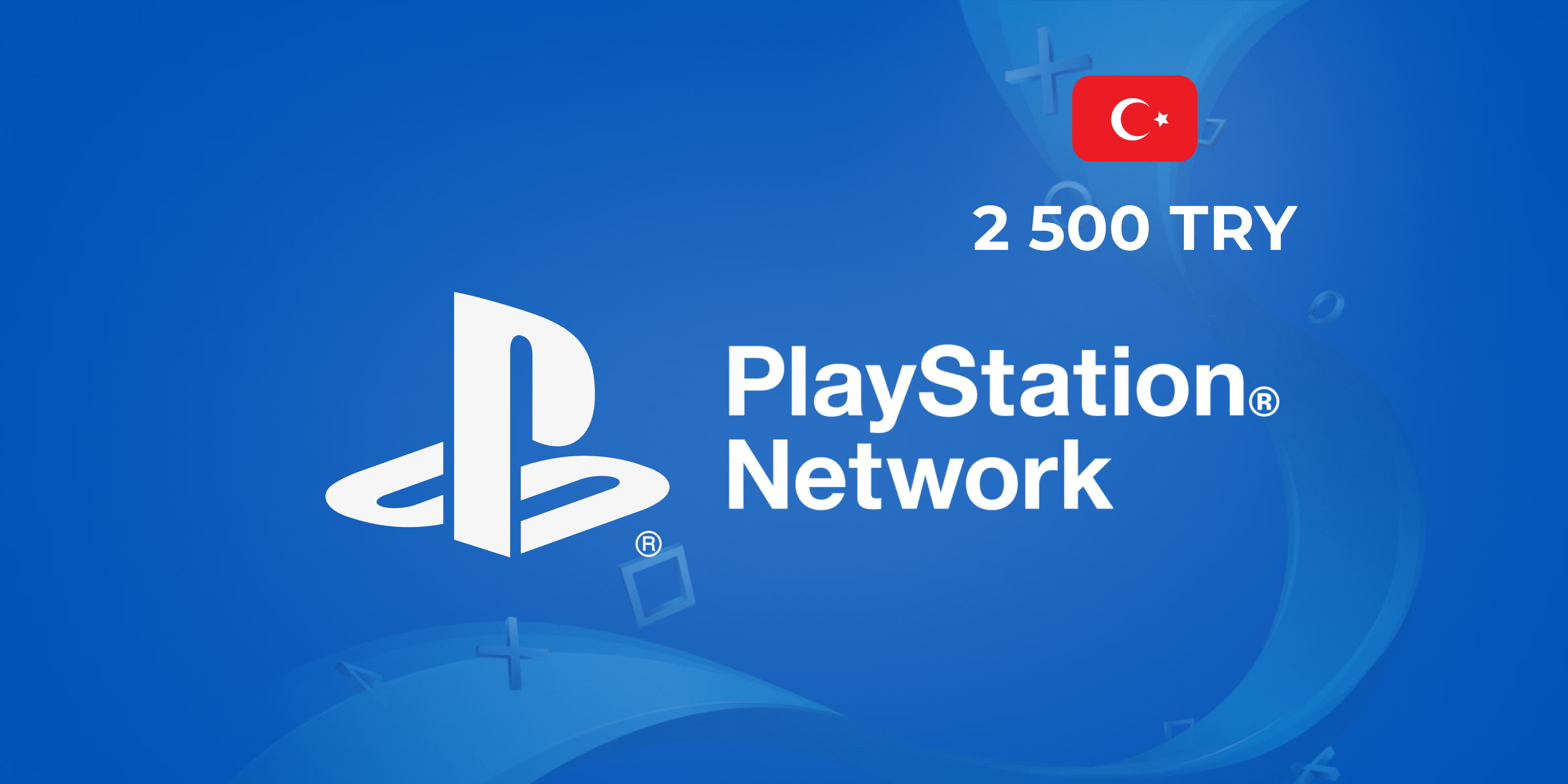 PlayStation Network Gift Card 2500 TRY