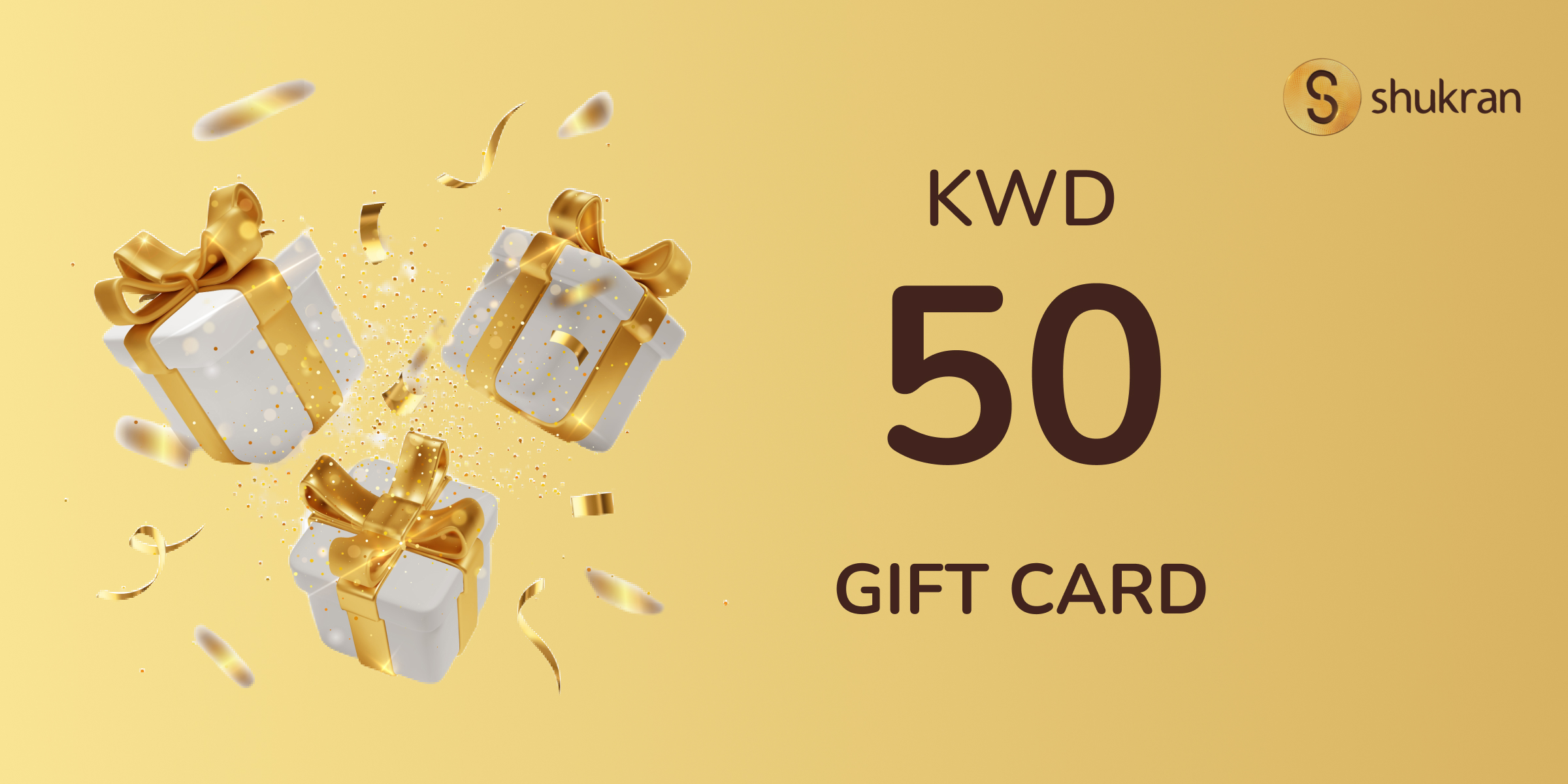 Купити Shukran KWD 50 Gift Card (Kuwait) Найкраща ціна | SmartCDKeys
