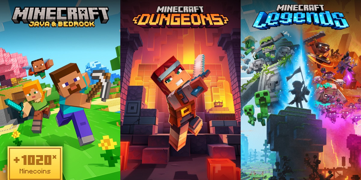 Minecraft Triple Bundle (PS5 Account)