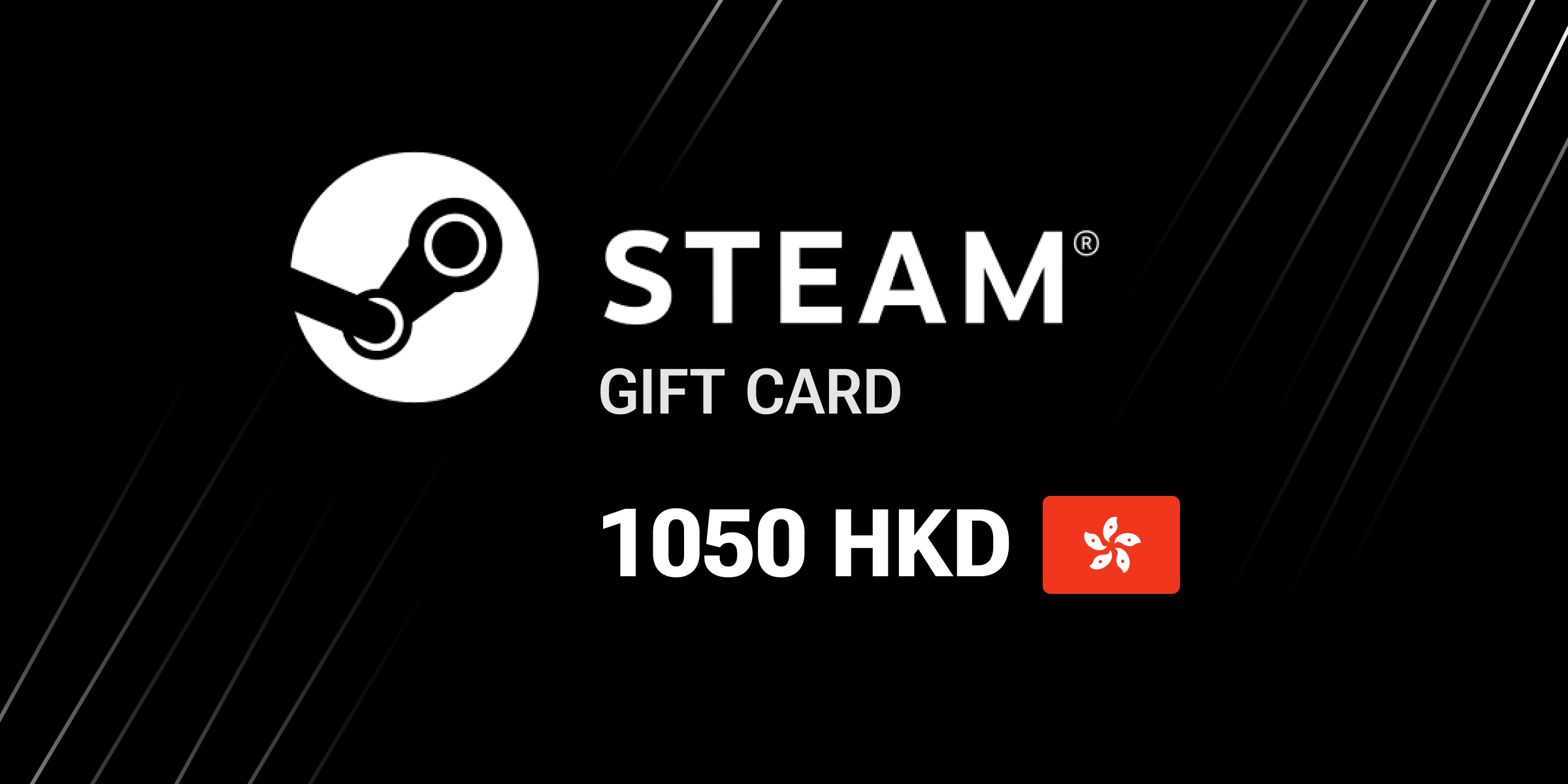 Steam Gift Card 1050 HKD