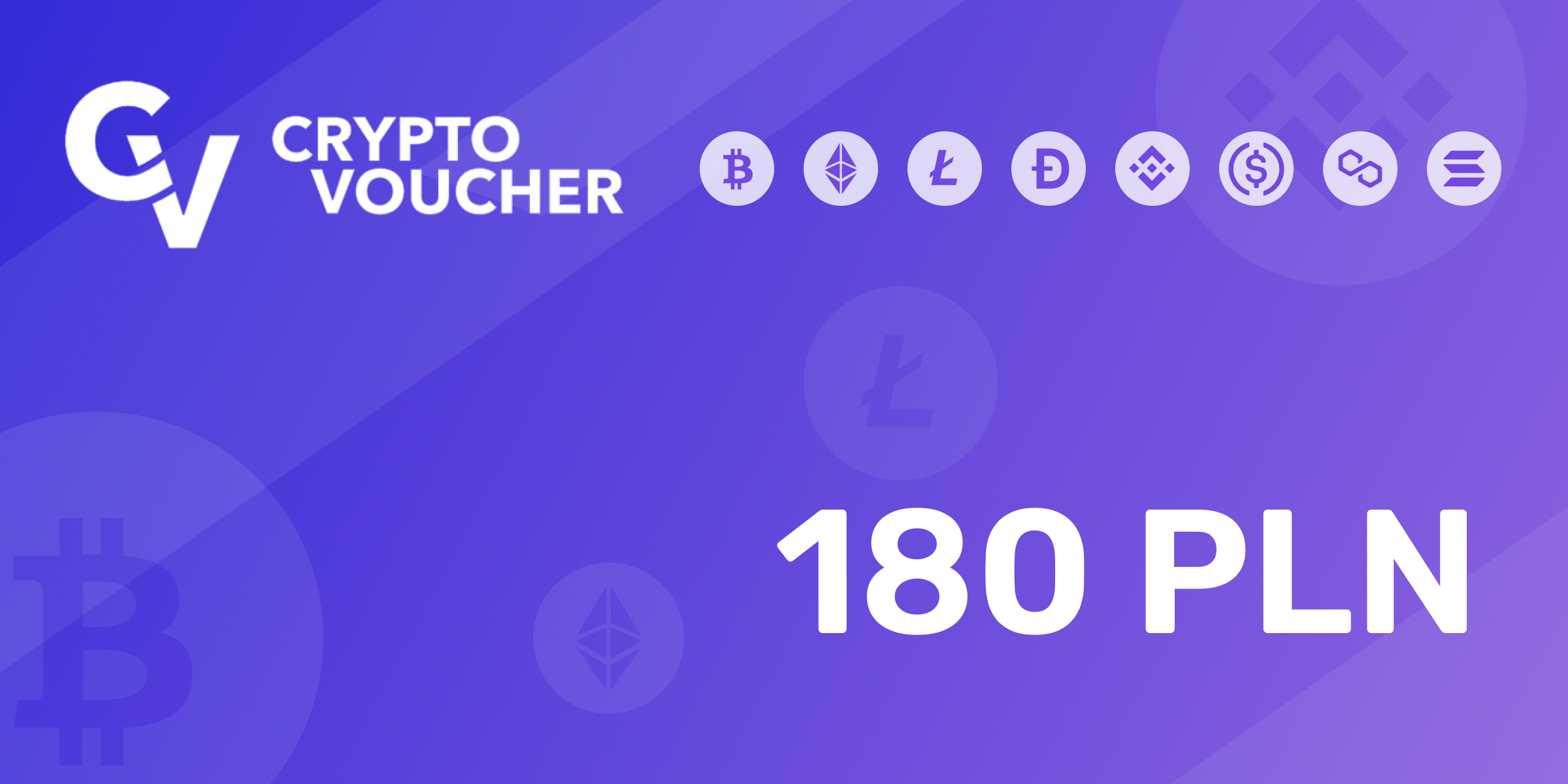 Crypto Voucher Gift Card 180 PLN
