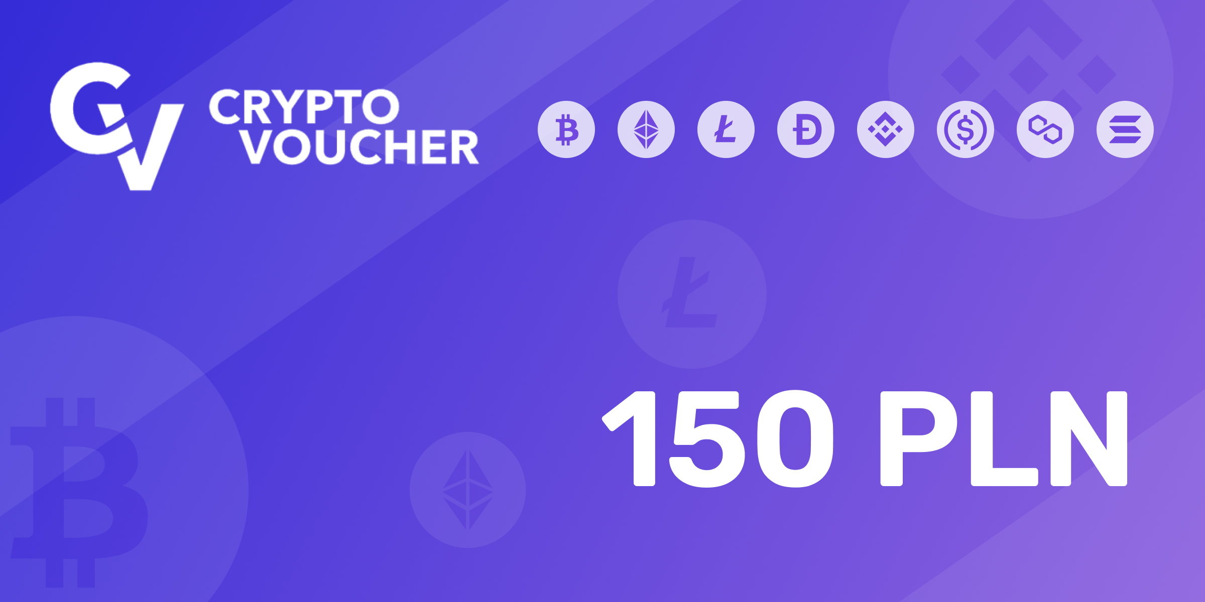 Crypto Voucher Gift Card 150 PLN