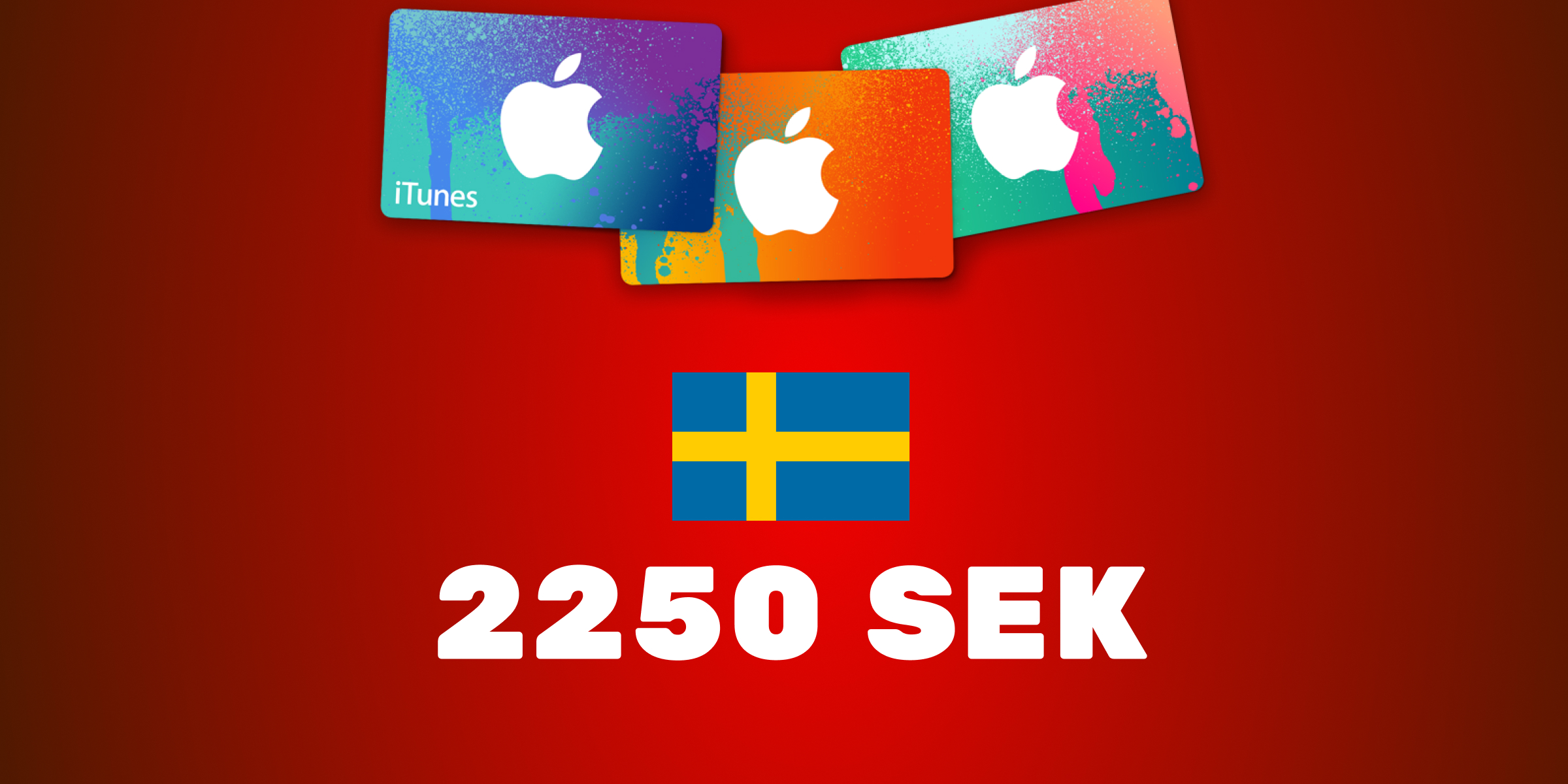 Apple iTunes Gift Card 2250 SEK