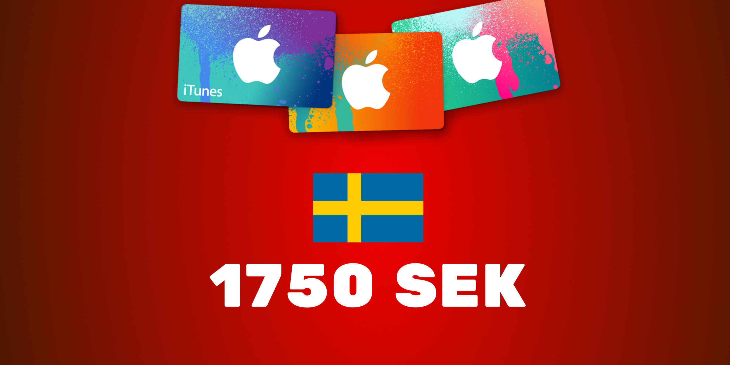 Apple iTunes Gift Card 1750 SEK