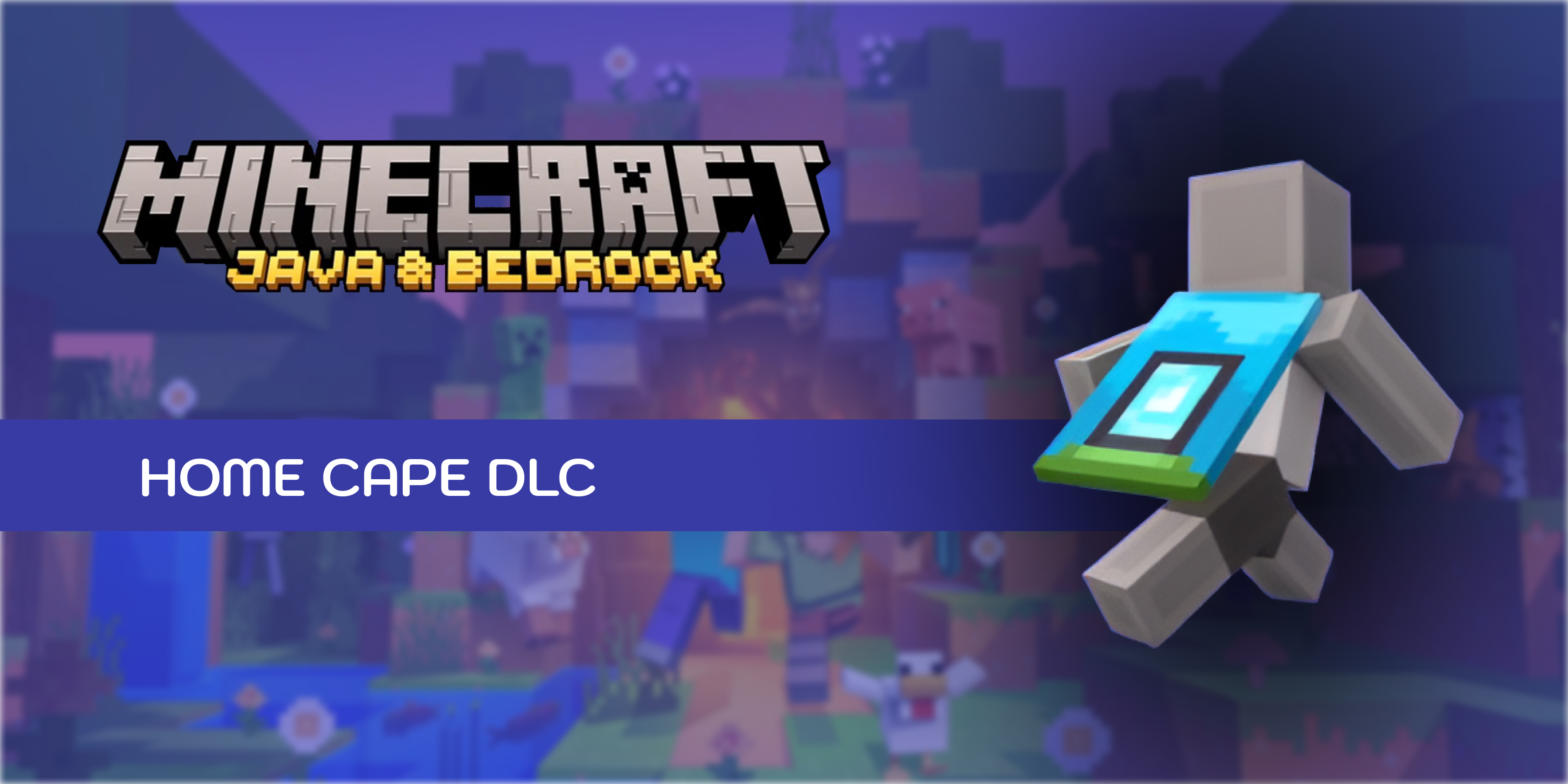 Minecraft Java and Bedrock Edition Home Cape DLC (Xbox Series)