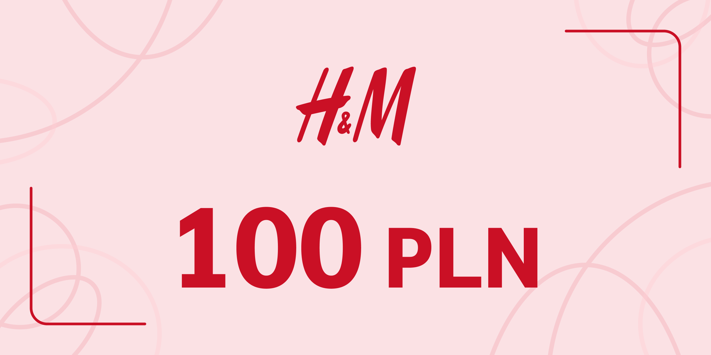 H and M Gift Card 100 PLN