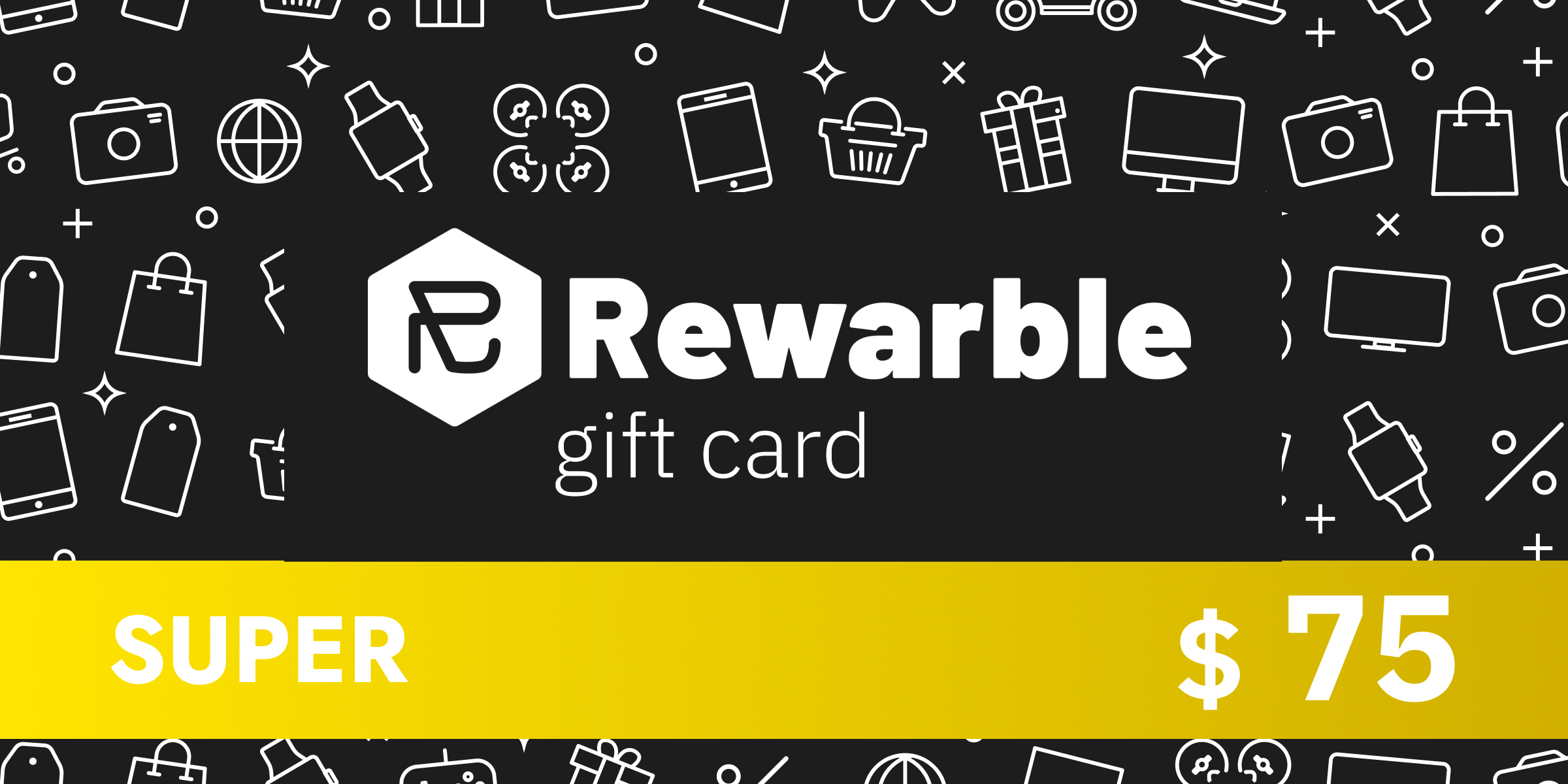 Rewarble Super Gift Card 75 USD
