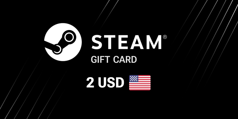 Steam Gift Card 2 USD