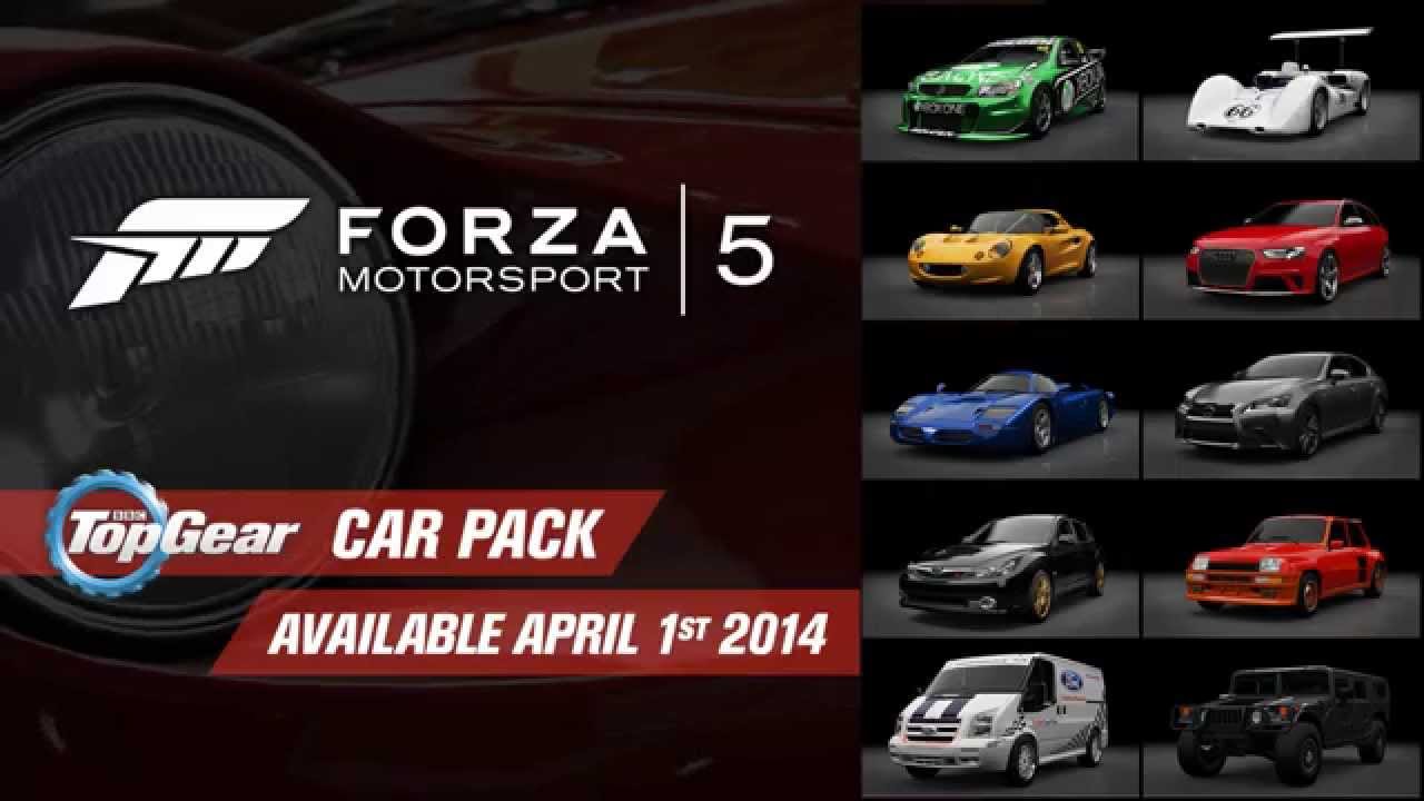 Forza Motorsport 5: Top Gear Car Pack Xbox (DLC)