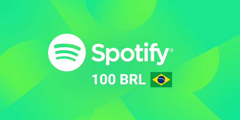 Spotify Gift Card 100 BRL