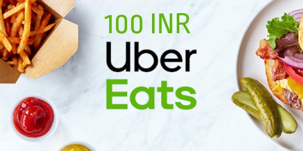 Uber Eats 100 INR الشراء