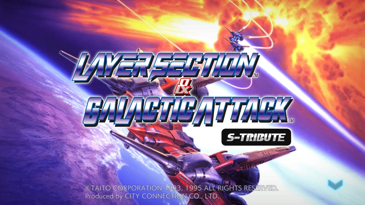 Layer Section and Galactic Attack Stribute (Xbox X)