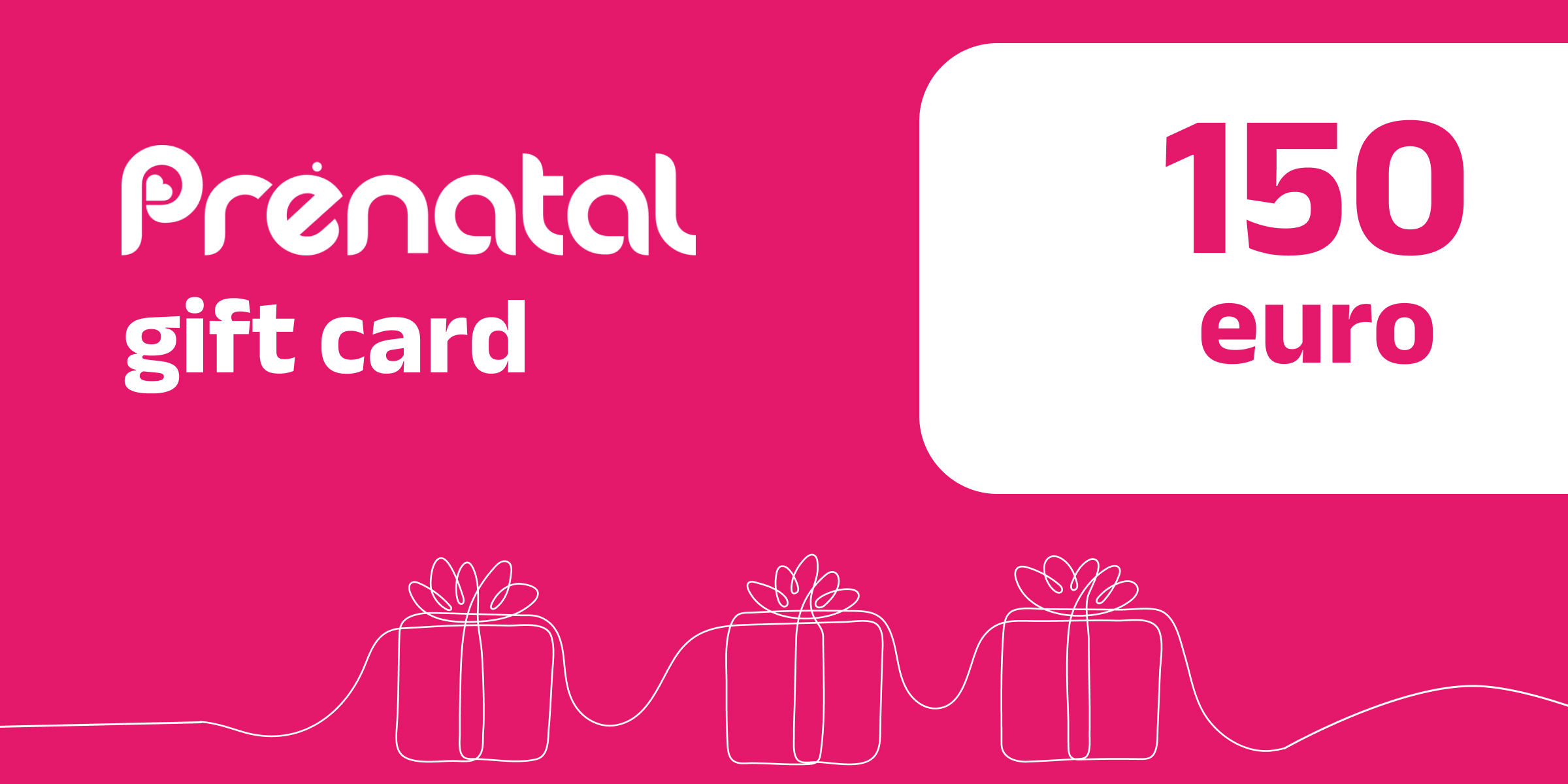 Prenatal Gift Card 150 EUR