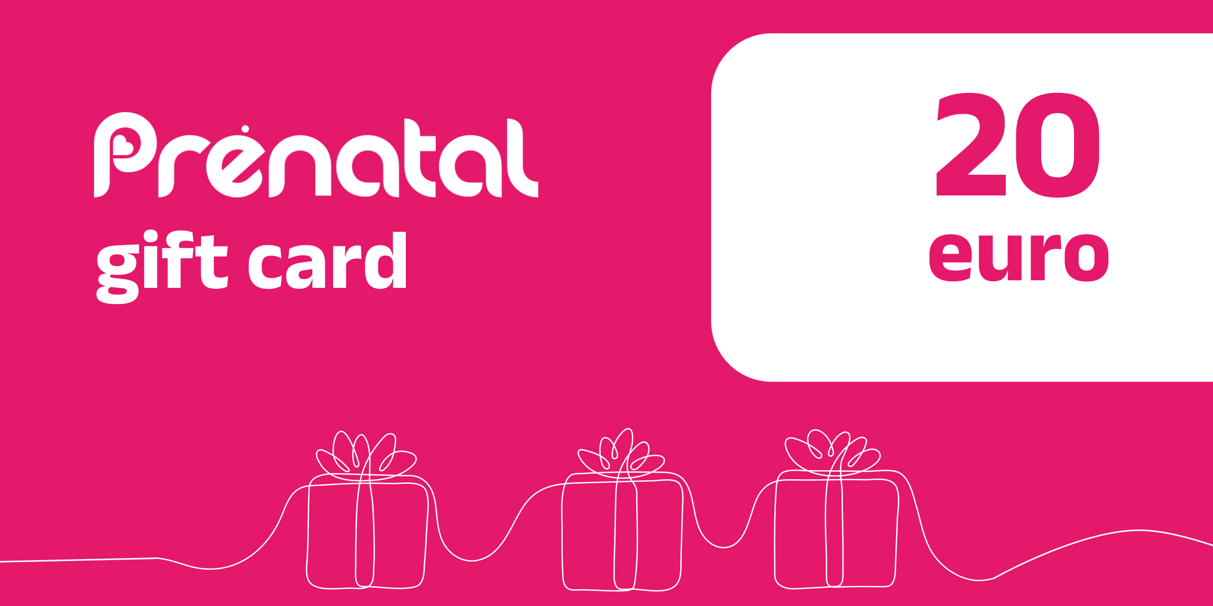 Prenatal Gift Card 20 EUR
