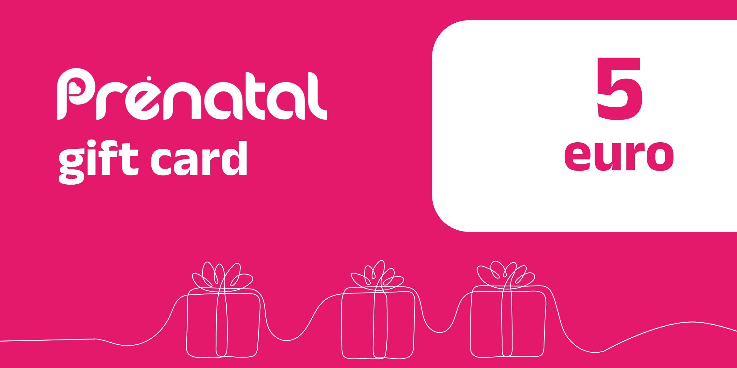 Prenatal Gift Card 5 EUR