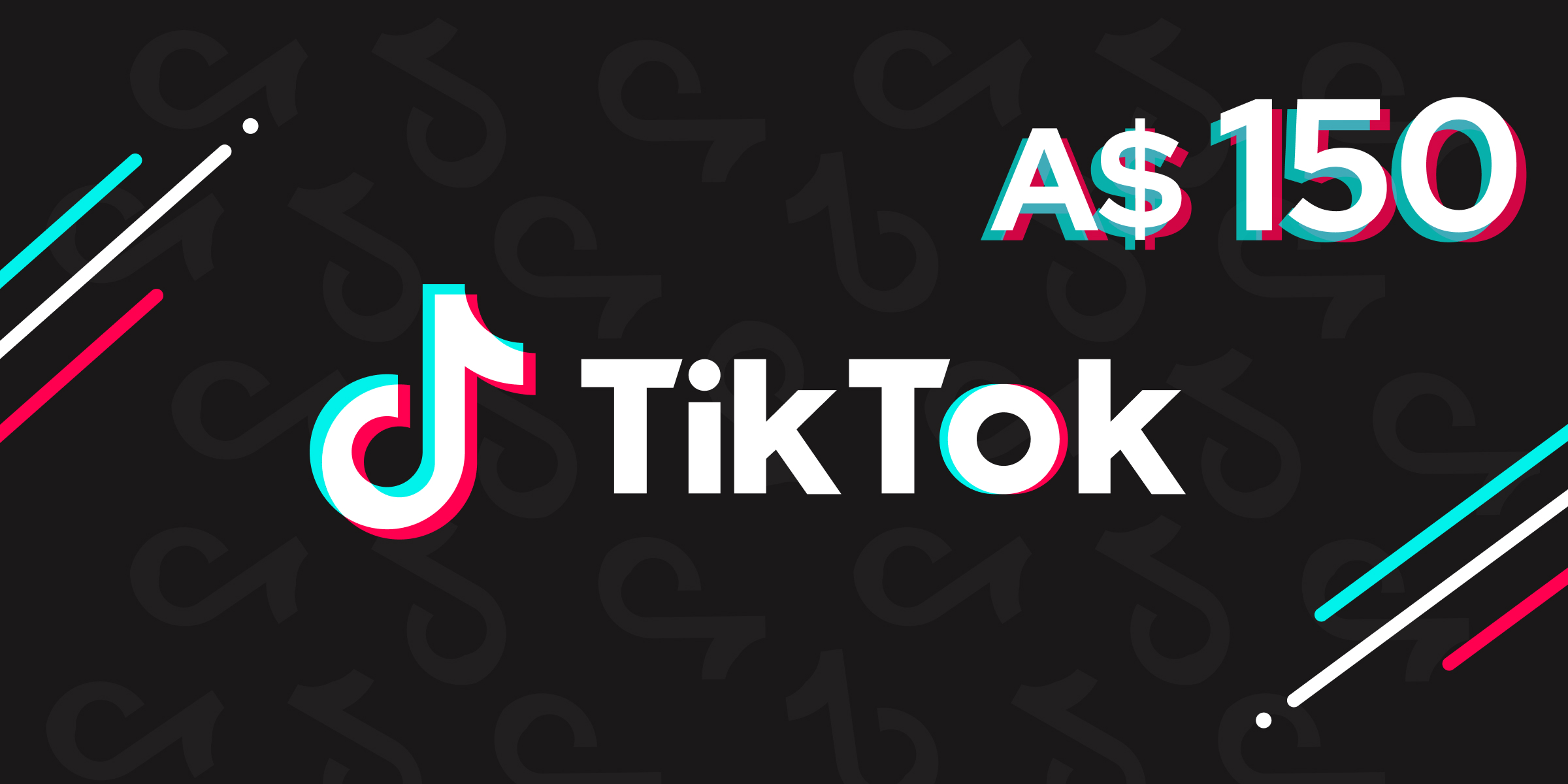TikTok Gift Card 150 AUD