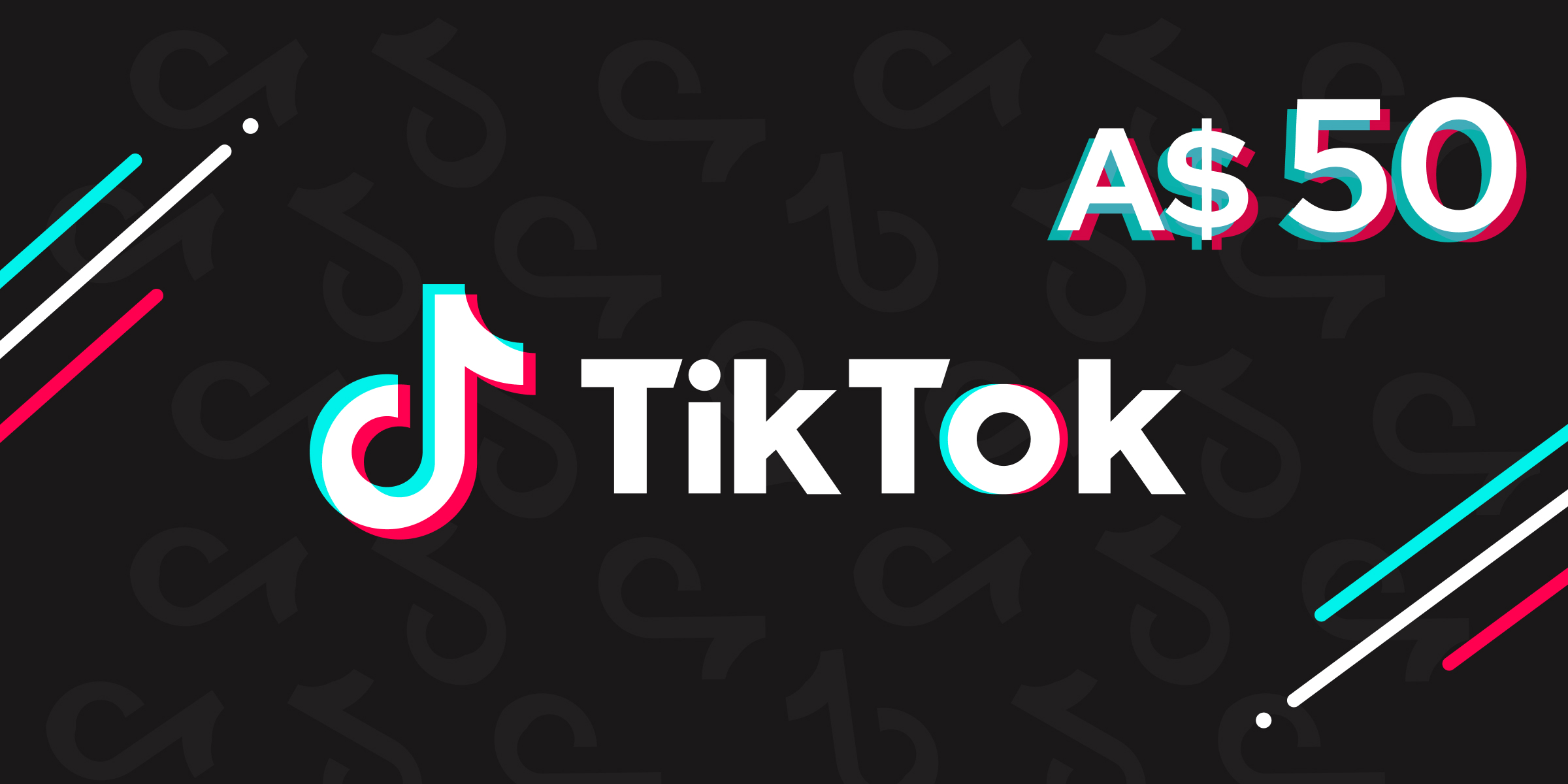 TikTok Gift Card 50 AUD