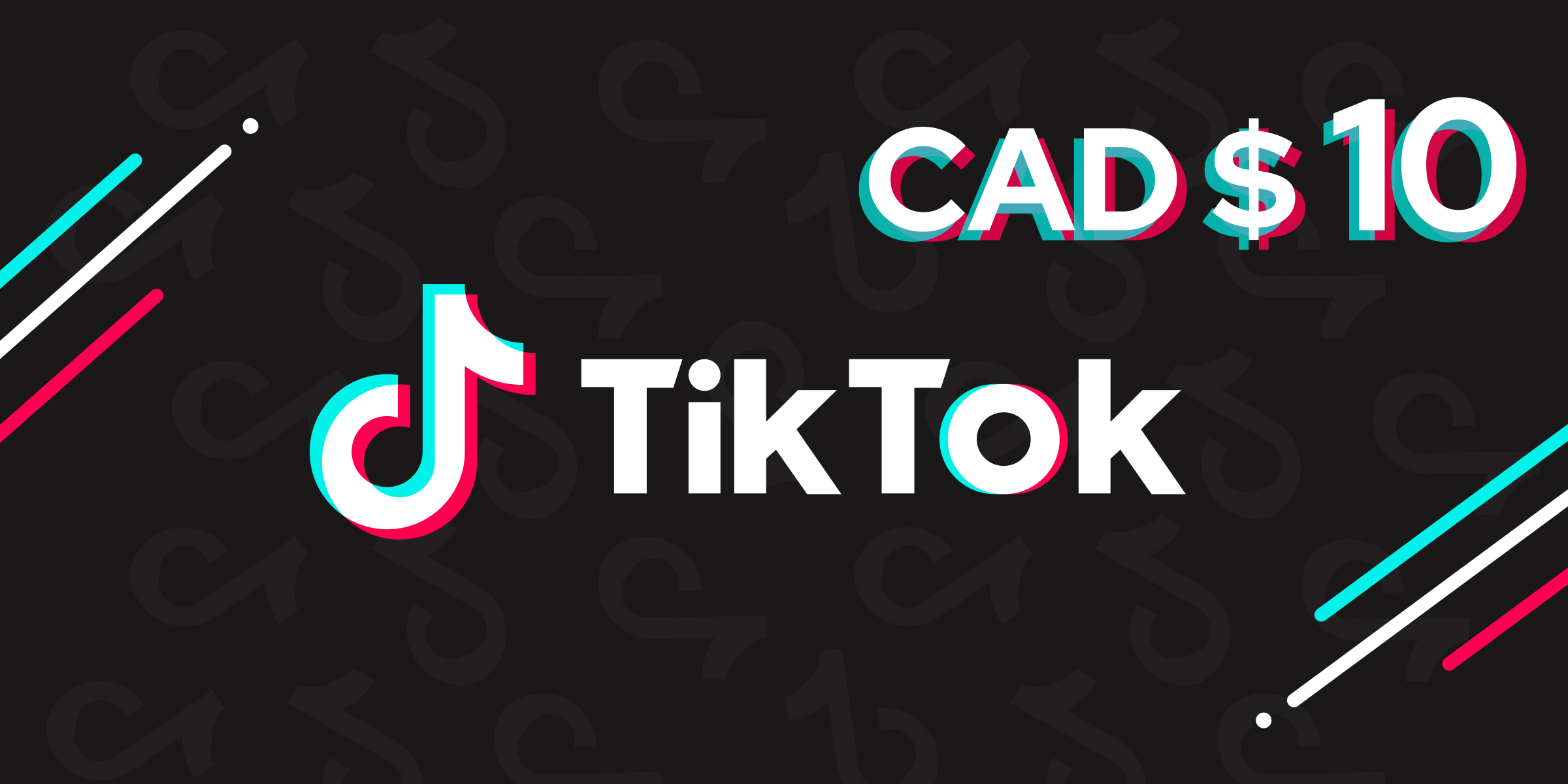 TikTok Gift Card10 CAD